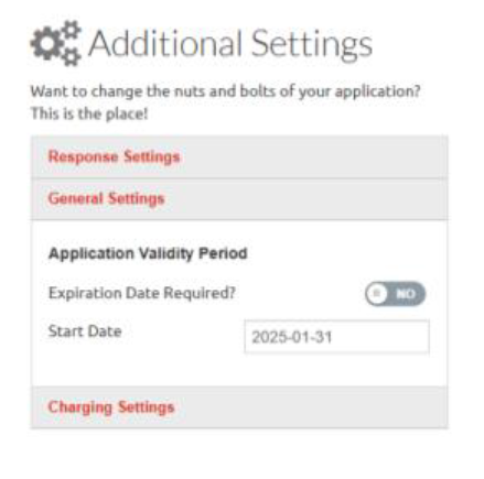 Contact application details screenshot